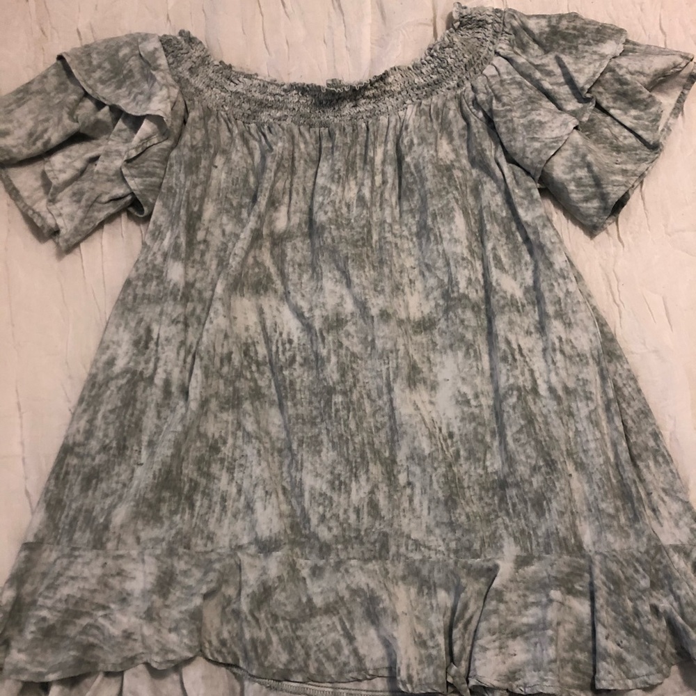 Off the shoulder tunic
